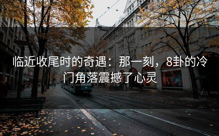 临近收尾时的奇遇：那一刻，8卦的冷门角落震撼了心灵